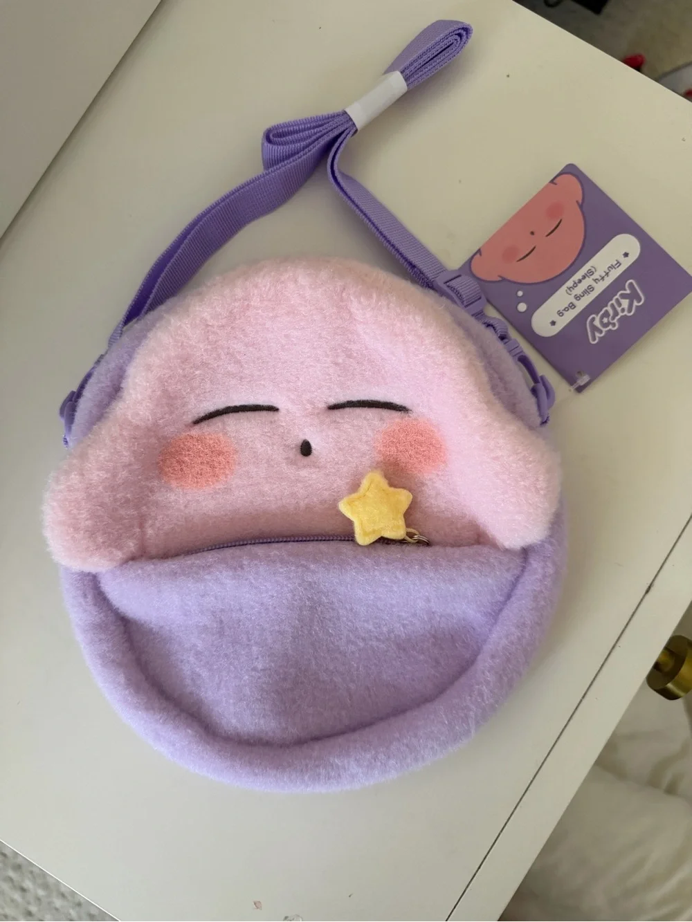 Kirby plush, purse and pencils case $45